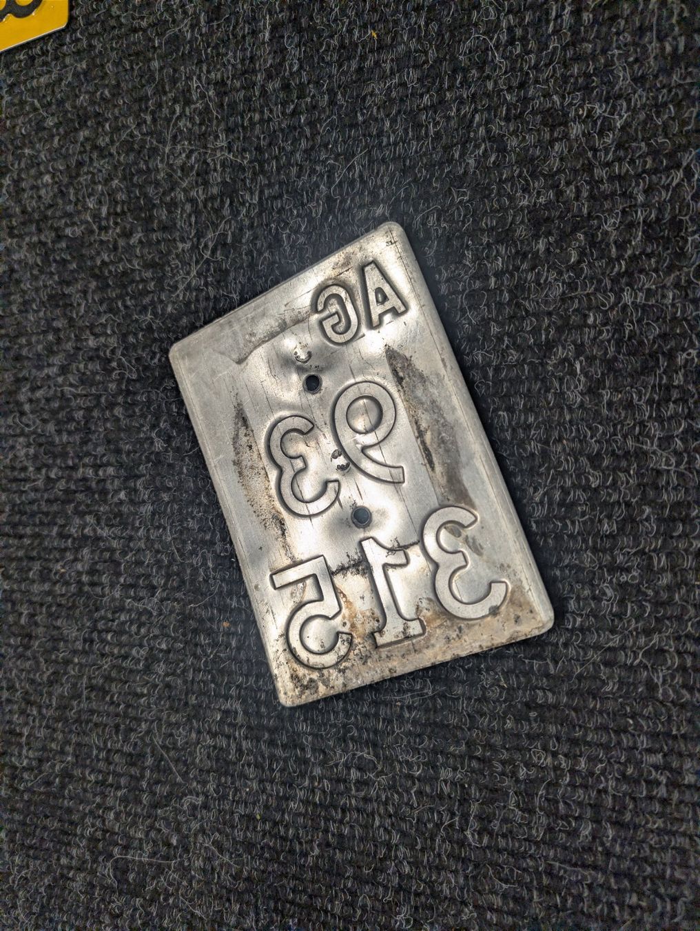 Schilder: Aargauer Töfflinummer – Gebraucht aus Mellingen von Mech-Service 1