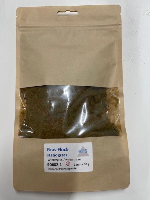 RTS GREENKEEPER® Gras-Flock – Wintergras 2mm (Neu und originalverpackt ...