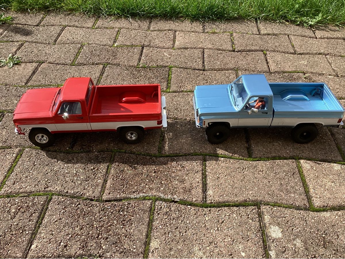 RC Modellbau: 2x Rc Pickups Chevrolet 1/18 – Defekt aus Abtwil SG von Cougar80 2