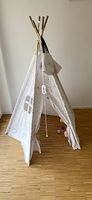 Tente tipi enfant avec guirlande lumineuse