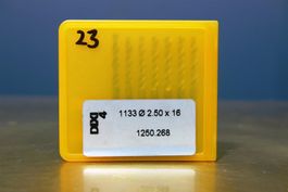 7x Bohrer VHM Dixi 1133, 2.50x16mm Durch