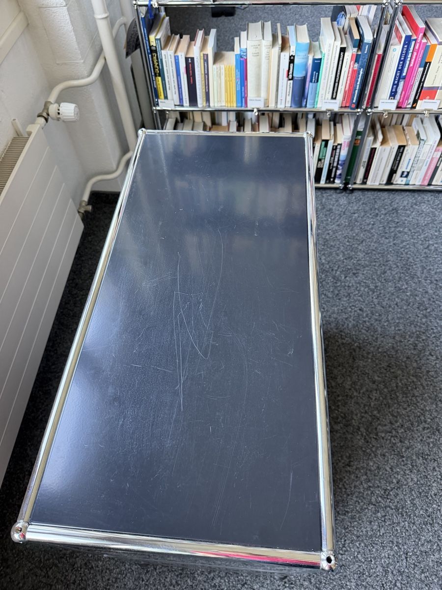 USM Scaffali: USM Haller Regal schwarz 2 Fächer – Usato da Nänikon venduto da MircoPellegrino 3