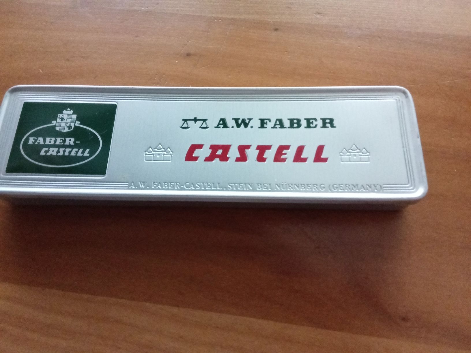 Faber-Castell Bleistifte, Farbstifte & Kreide: BLEISTIFTDOSE A.W. FARBER CASTELL – Gebraucht aus Muri BE von Alk