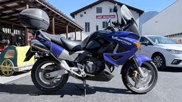 Motorrad Honda Varadero blau gebraucht im guten Zustand