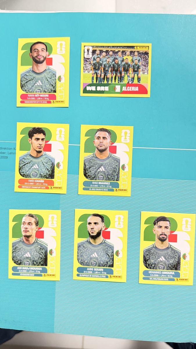 Panini Carte collezionabili: Panini 2026 ALG – Nuovo (secondo la descrizione) da Oberhasli venduto da Alanickal