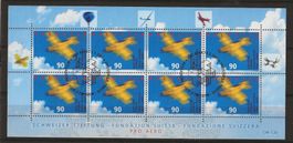 Kleinbogen (Schweizer Stiftung Pro Aero 2001 Ersttag)