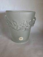 Sektkühler Glas Hergiswil v. Robert Niederer Designklassiker