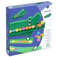 Jeu éducatif Crococroc Djeco - mémoire, couleurs, logique