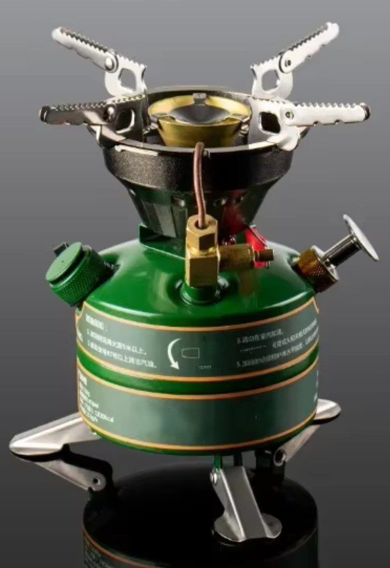 Cucine complete: BENZIN-Kocher, Camping, NOTFALL, BLACK OUT, STROMAUSFALL etc – Nuovo e nell'imballaggio originale da Thundorf venduto da 2fast4you07 3