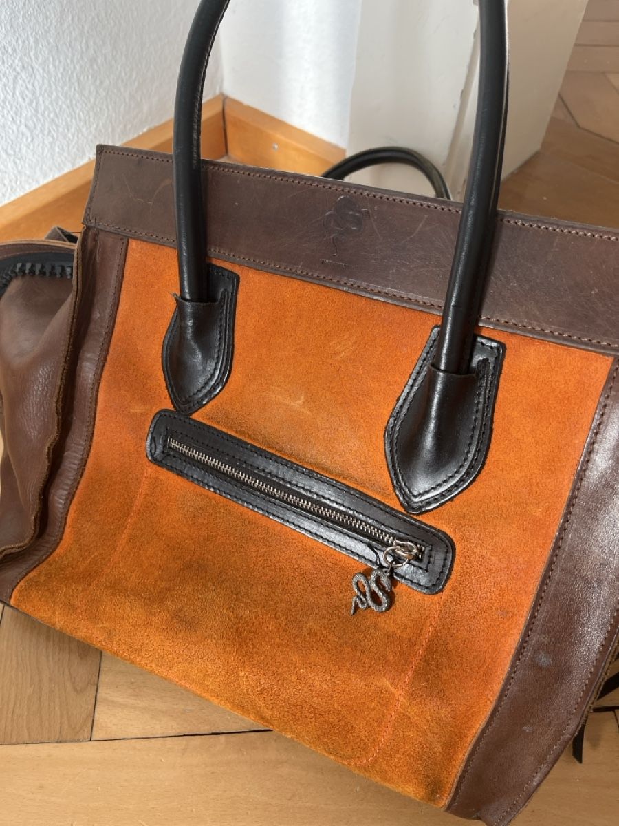 Borse da donna: Leather Tote Bag, made in Italy – Usato da Zürich venduto da lor_v6pq 8