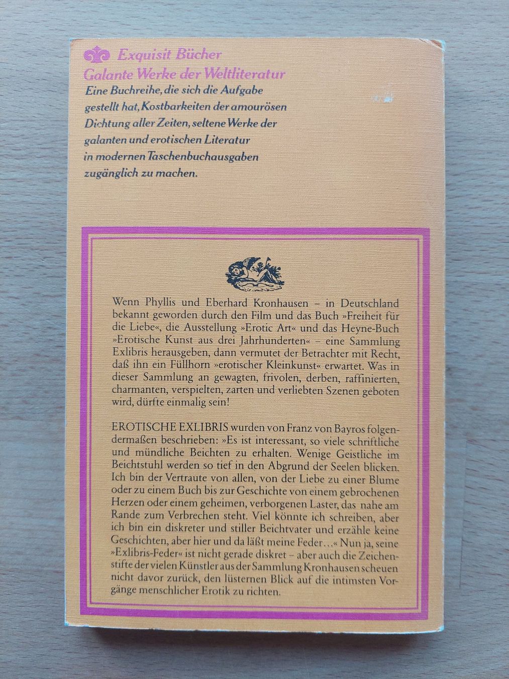 Libri: Erotische Exlibris - Eberhard und Phyllis Kronhausen – Usato da Obfelden venduto da Exlibris-Art 8