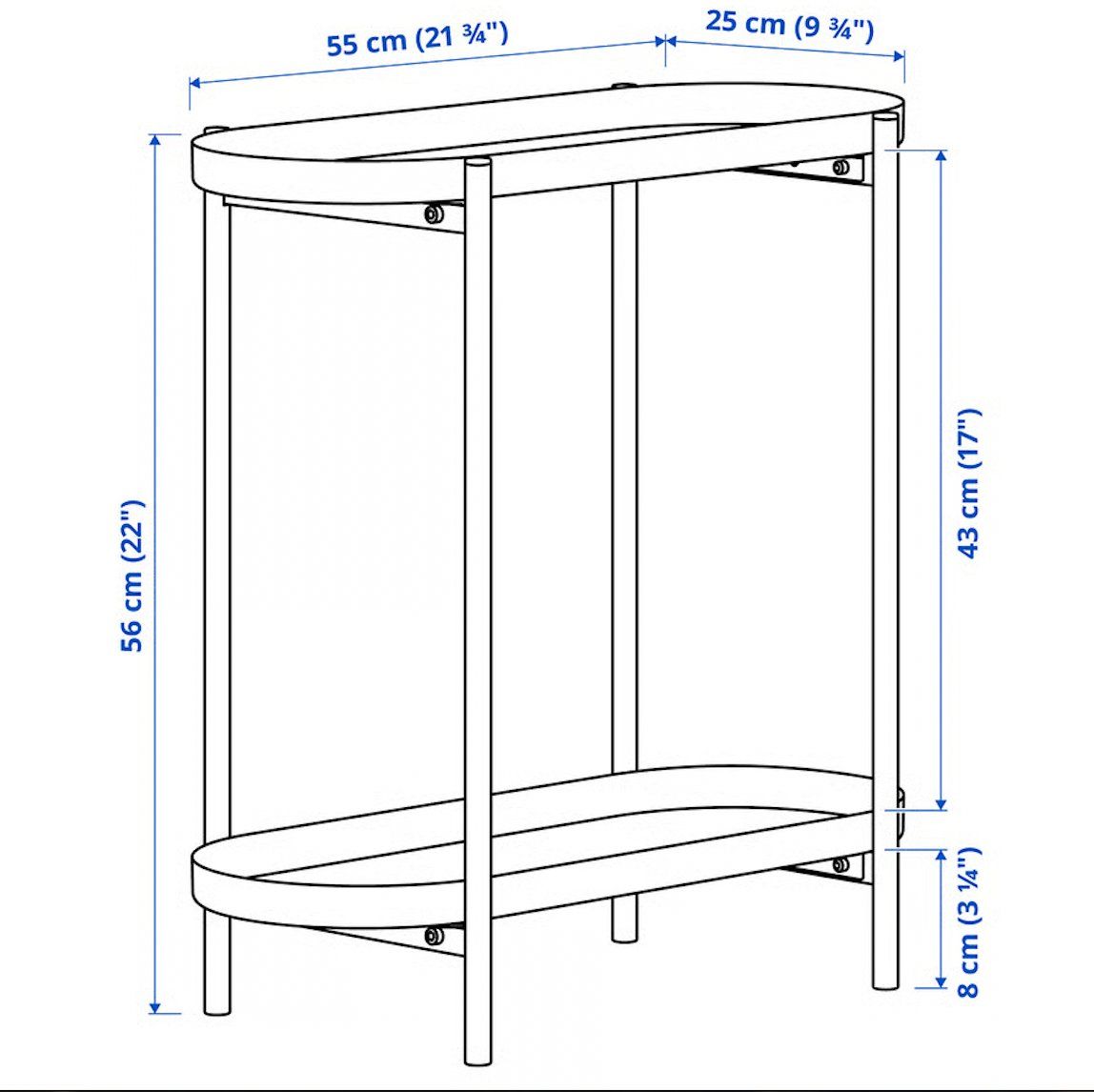 Altro per la casa: IKEA Black Plant Stand Side Table, 2 Tiers – Usato da Luzern venduto da kim_my9c 2