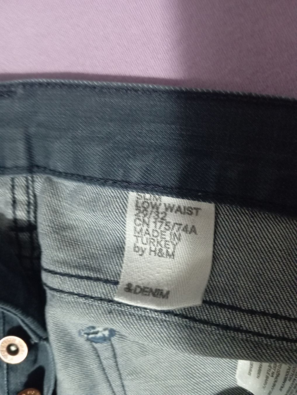 Jeans: Jean Denim- Élégant et confortable, taille 29/32 – Usato da Tolochenaz venduto da Arianit 3