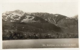Montreux et les Rochers de Naye
