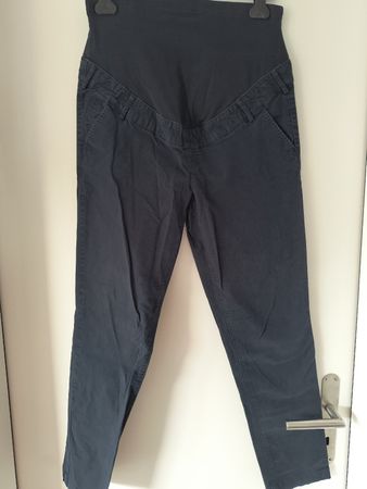 Umstandshose von Yessica, Gr. M, marineblau, Top Zustand!