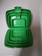 Sonstige Dekorationen & Accessoires: Boîtes empilables "vert" – Neu und originalverpackt aus Genève von Bell-47