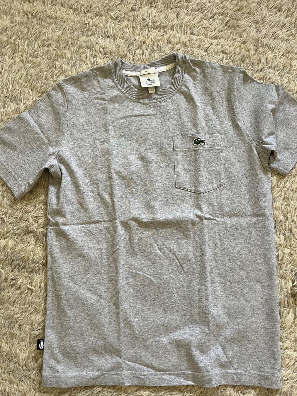 Lacoste T-shirt: Lacoste L!VE T-Shirt grau – Usato da Utzenstorf venduto da Ismaele 2