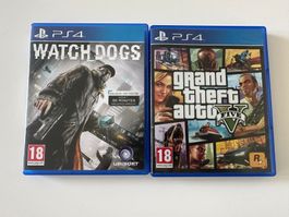 Watch Dogs, GTA 5, Sony Playstation 4, PS4, PS5