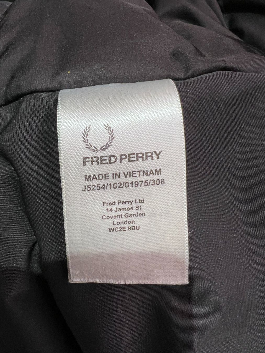 Fred Perry Giacche: Fred Perry Winterjacke Parka Schwarz Grösse S – Usato da Appenzell venduto da saersch 3