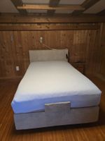 Elektrisches Boxspringbett beige guter Zustand
