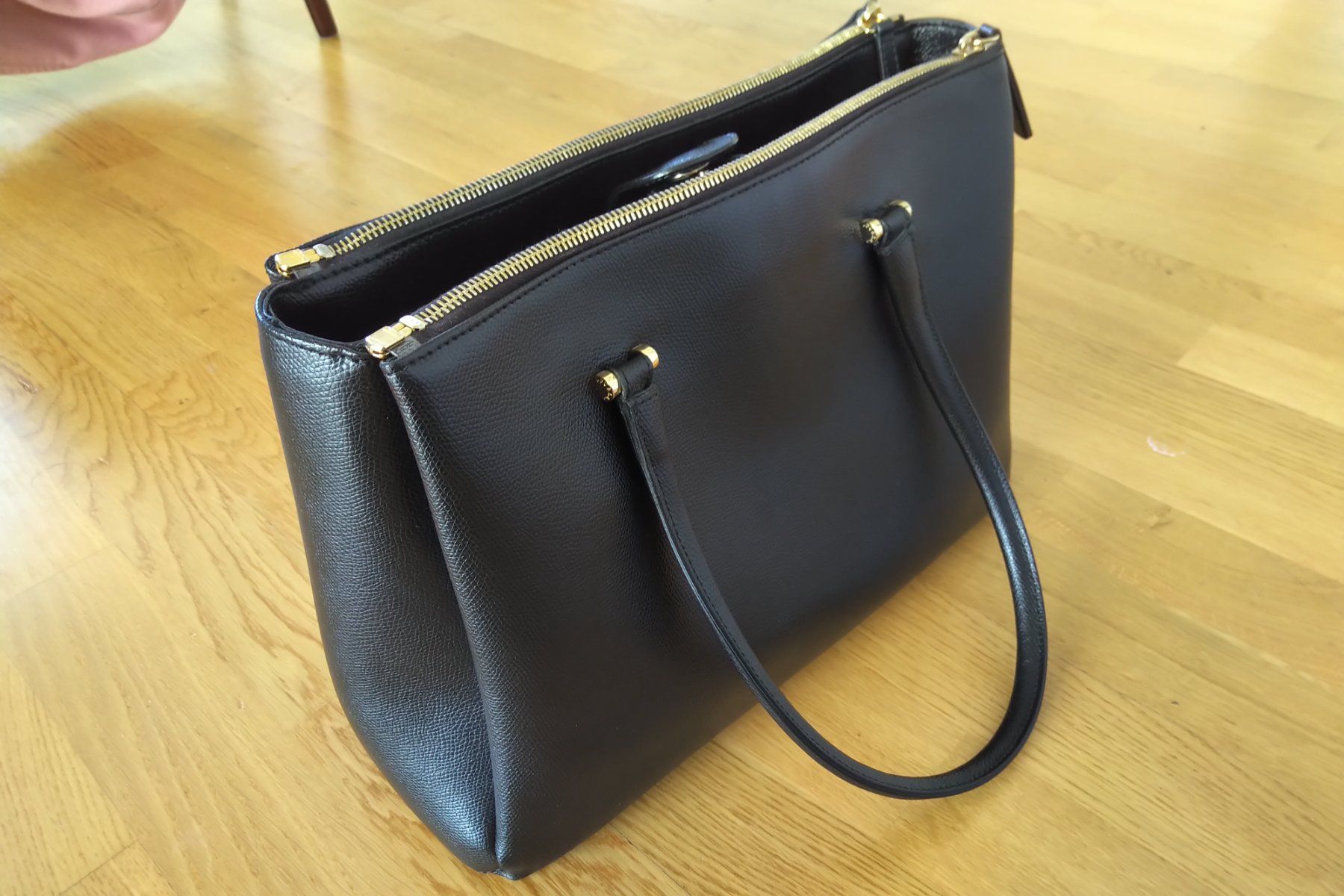 Furla Taschen für Damen: Furla Shopper Schultertasche Leder schwarz wie NEU – Gebraucht aus Stäfa von fra_k8kk 1