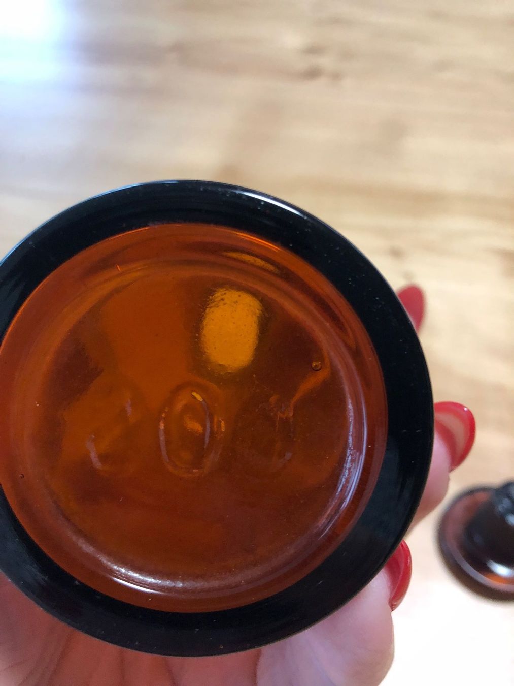 Laborzubehör: Antike braune Apothekerflasche mit Glasstopfen 200ml – Gebraucht aus Kaltbrunn von lagone1 2