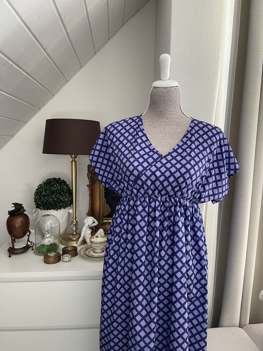 Vestiti: Maxikleid Sommer-Vibes in Violett – Usato da Winkel venduto da Glamour-Style 1