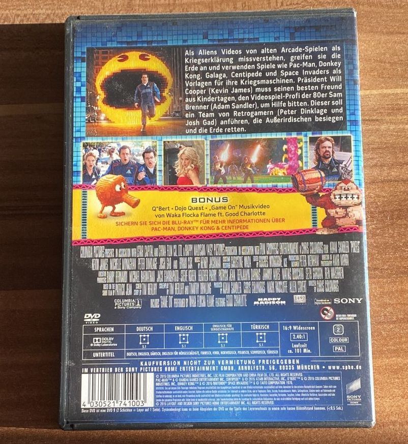 Tous les DVDs: Pixels – D'occasion à Wagenhausen par Kahlen 2