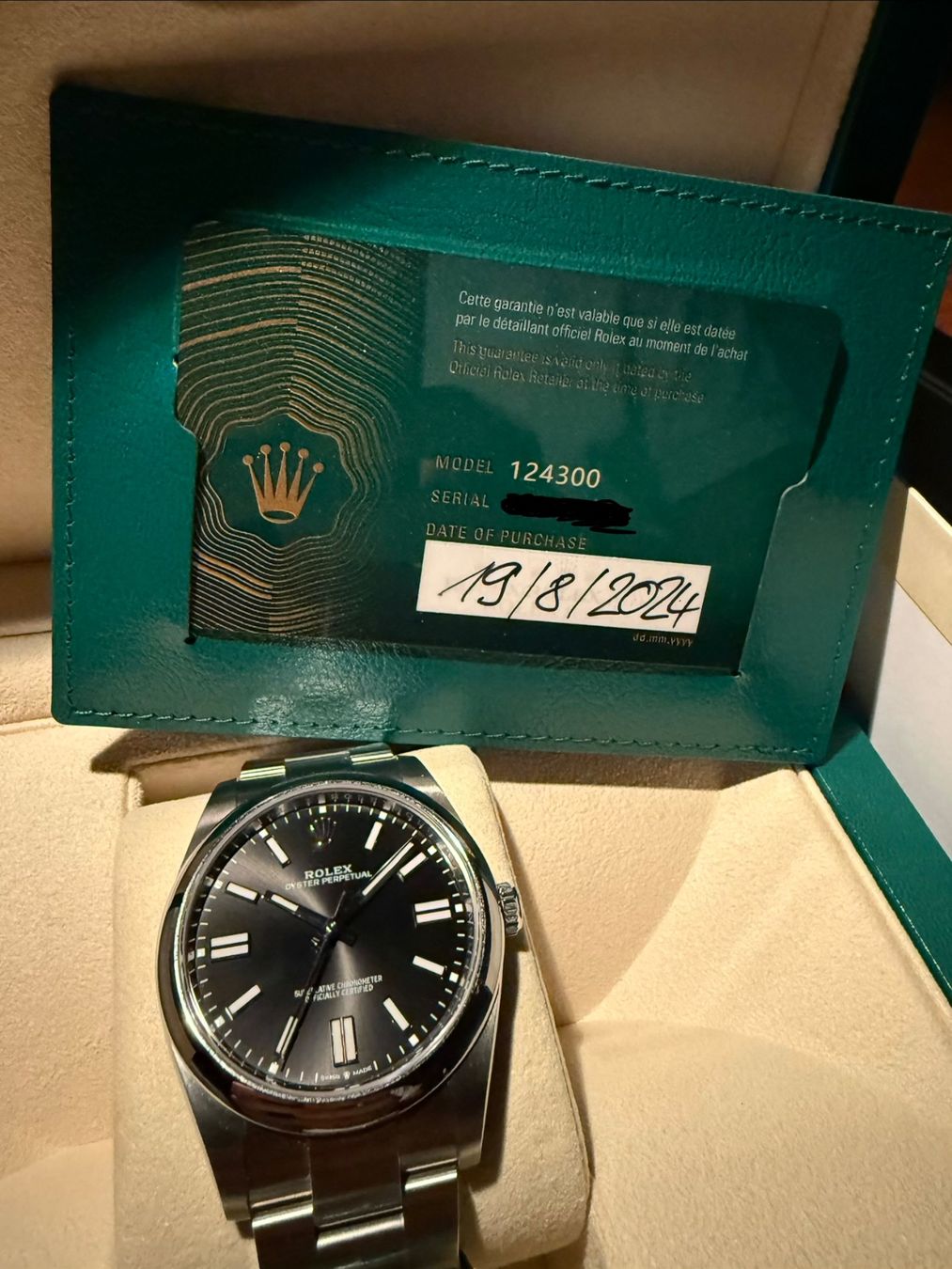 Rolex Uhren: Rolex Oyster Perpetual – Gebraucht aus Kestenholz von uki_13K 2