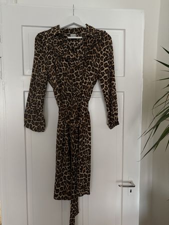 Mademoiselle YéYé Kleid, Leo-Look, Grösse L, Herbst