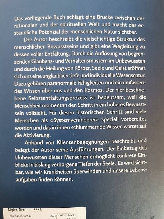 Libri: Der bewusste Mensch - Dr. Michael Treina – Usato da bern venduto da jeannie2006 1