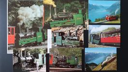 Postkarten Brienzer Rothorn Bahn