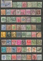 64 Timbres Anciens de divers Colonies Anglaises
