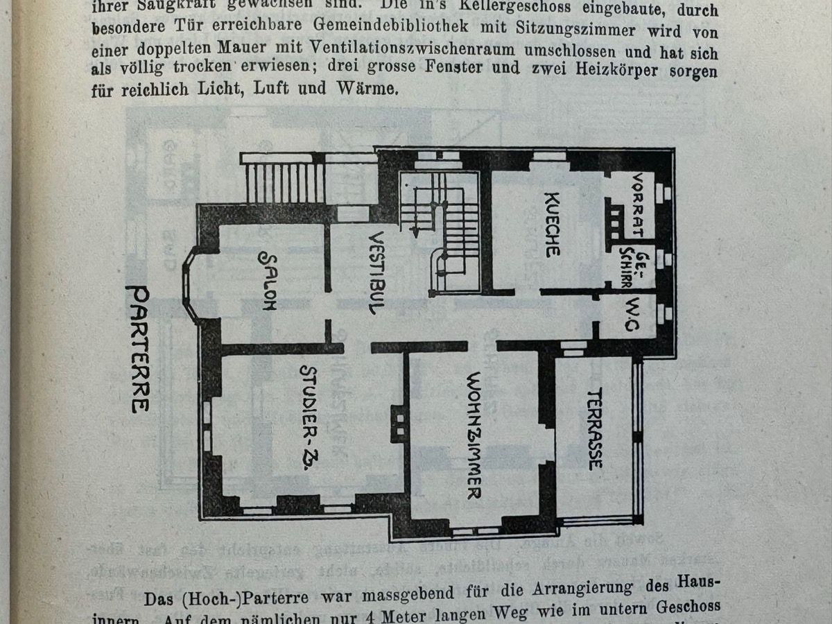 Livres: Ev Pfarrhaus Ragaz. Ein modernes Pfarrhaus 1908. Broschüre – D'occasion à Adliswil par buch_und_kunst 2