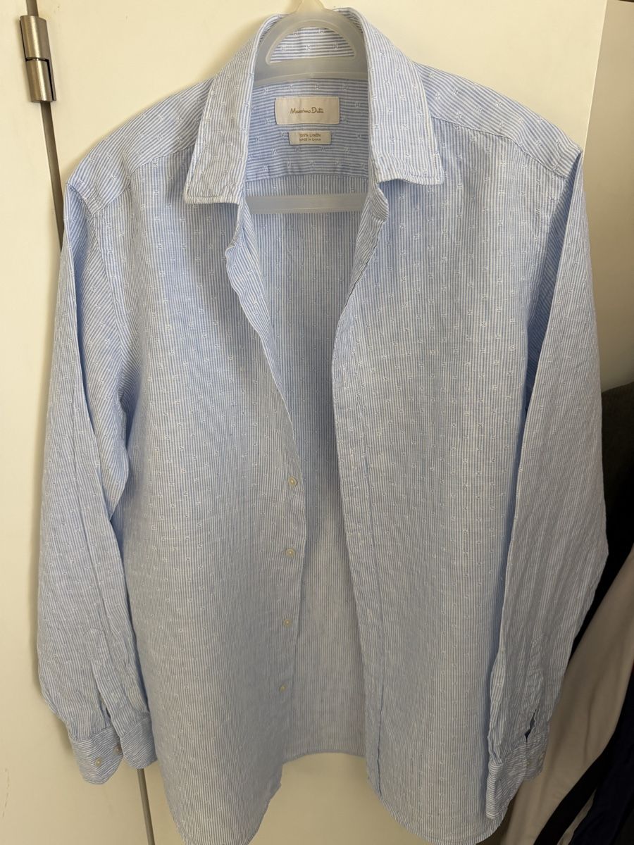 Massimo Dutti Chemises: MASSIMO DUTTI Leinenhemd Gr. M – Neuf (Voir description) à Luzern par mns_pyr7