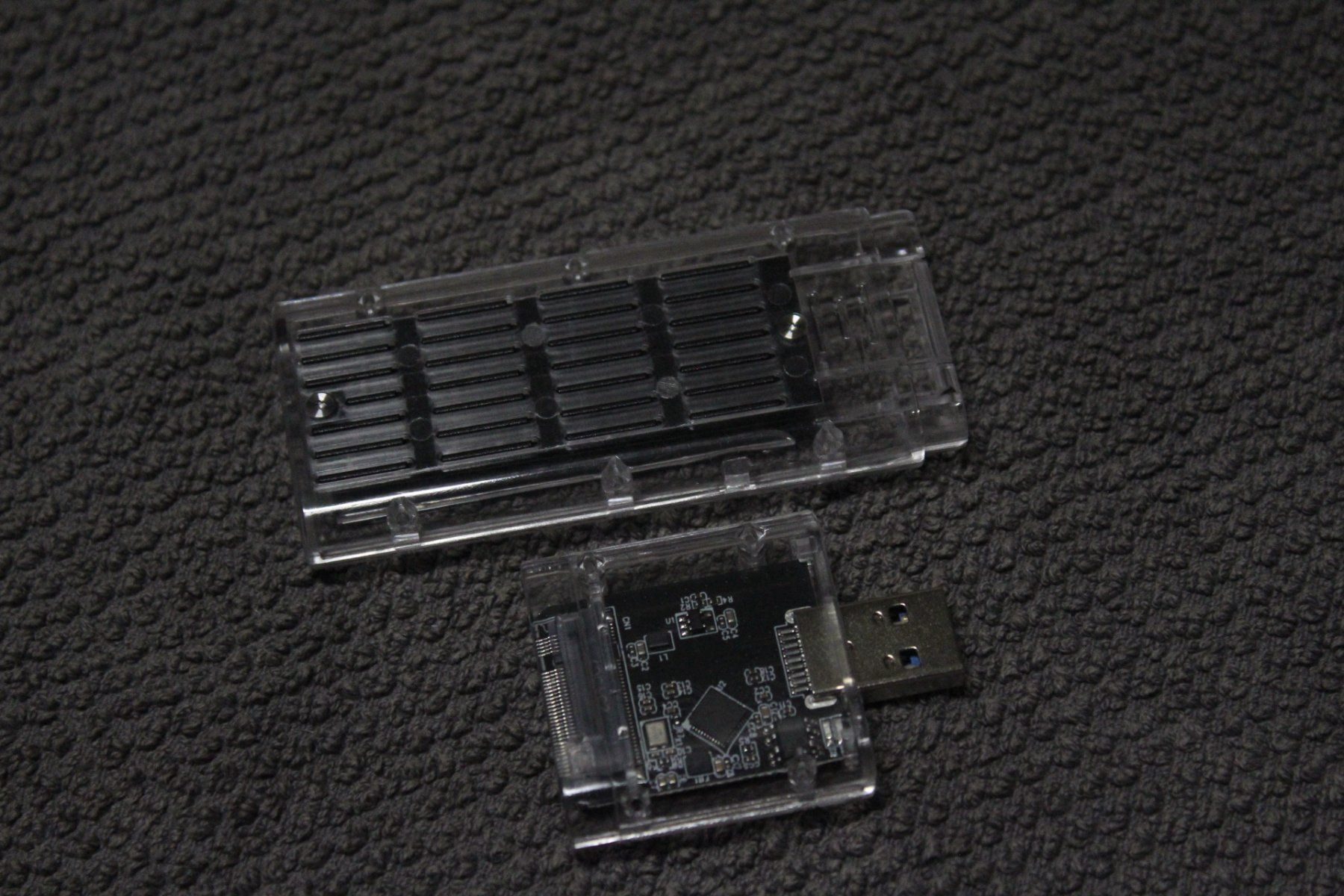 Unità & Adattatore: M2 Gen1 SSD SATA Chassis USB 3.0 Adapter 5Gbps Disk – Nuovo (secondo la descrizione) da Kirchdorf AG venduto da suntory010 2