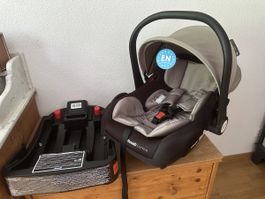 NEU! Nie gebraucht Chipolino Set Babyschale Isofix-Basic