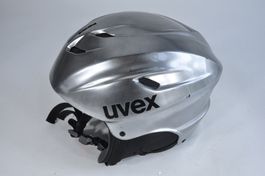 Uvex Ski Helm Silber