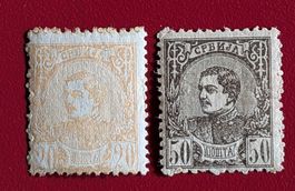 SERBIEN KÖNIG MILAN 1880* UNGESTEMPELT