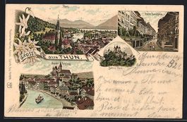 Litho Thun, Gesamtansicht, Obere Hauptga