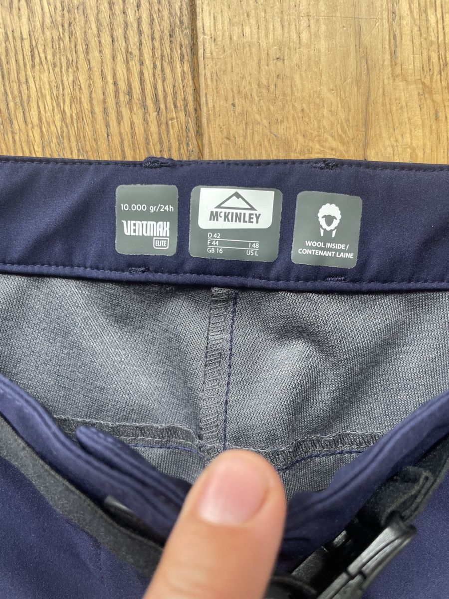 Mckinley Pantaloni: Softshellhose Wanderhose wasserdicht Mc Kinley gr. 42 – Usato da Recherswil venduto da grafics 1