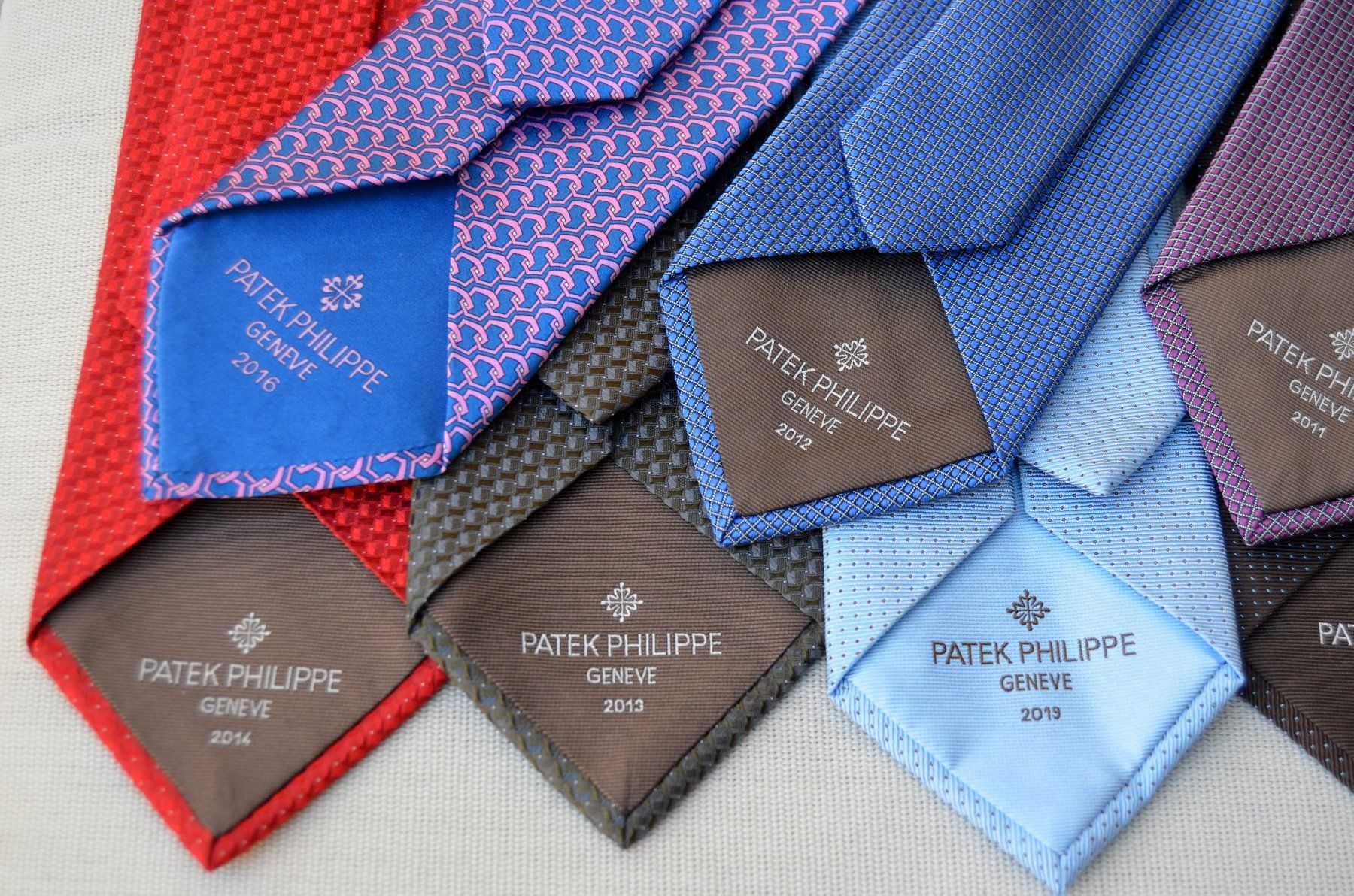 Patek Philippe Cravatte: 10 x Krawatte / cravate Philippe Patek – Usato da Collonges venduto da Auganien 7