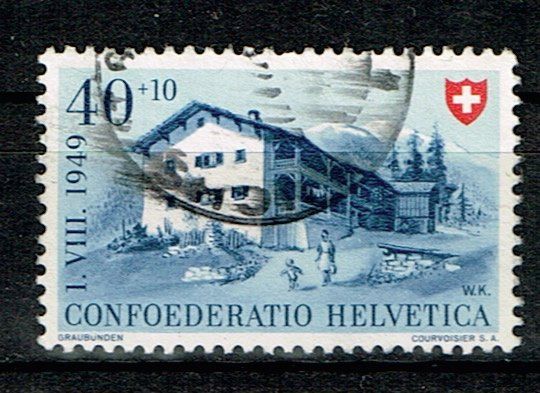 Tutti i francobolli: 1949 Pro Patria, gestempelt – Usato da Blumenstein venduto da minos02