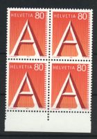 1993, A-Post-Marke, Viererblock **