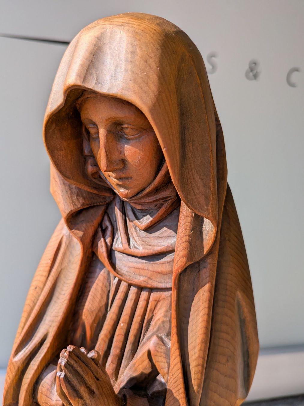 Sculture & Statue: Madonna Holzfigur Skulptur – Usato da Emmen venduto da Brockofsky 1