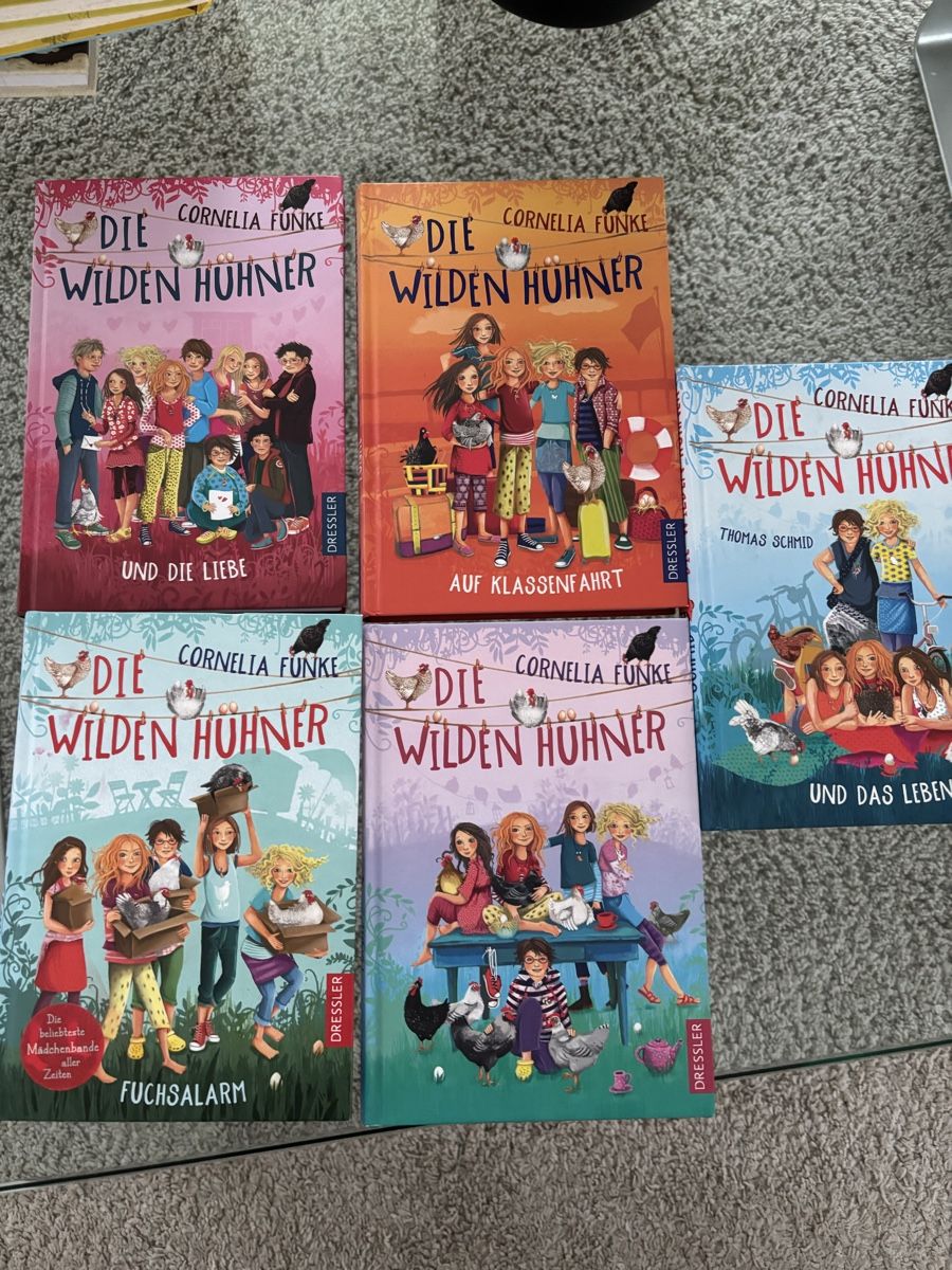 Libri: 5 Die wilden Hühner Kinderbücher – Usato da Bonstetten venduto da corinnewal