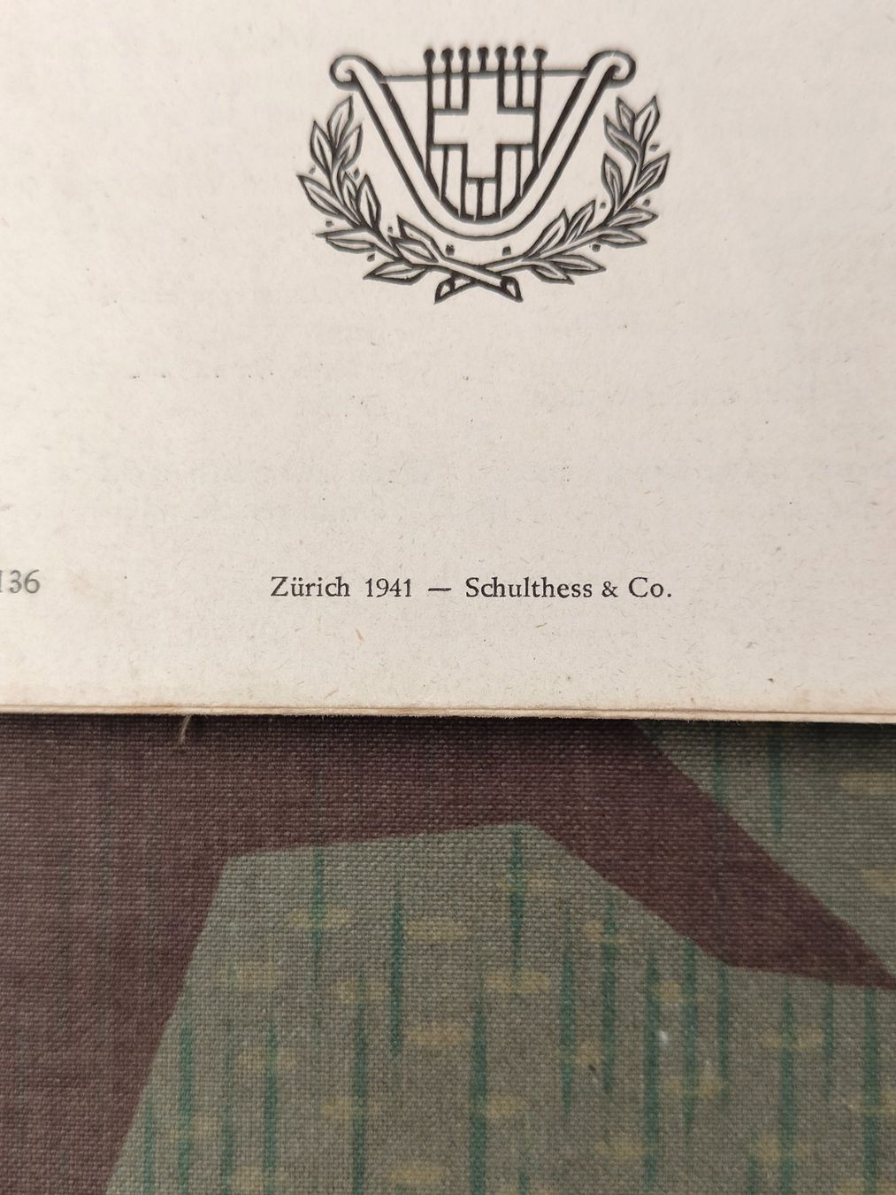 Schweizer Armee Uniformi: SOLDATENLIEDERBUCH 1941 – Usato da Bauma venduto da SwissMilitaria 2