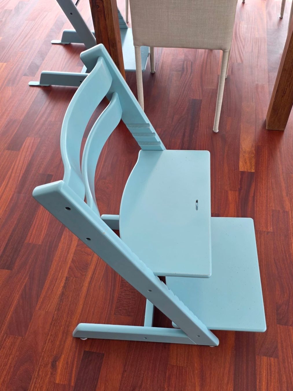 Stokke Chaises hautes: Stokke Tripp Trapp Türkis – D'occasion à Emmenbrücke par Vonpat