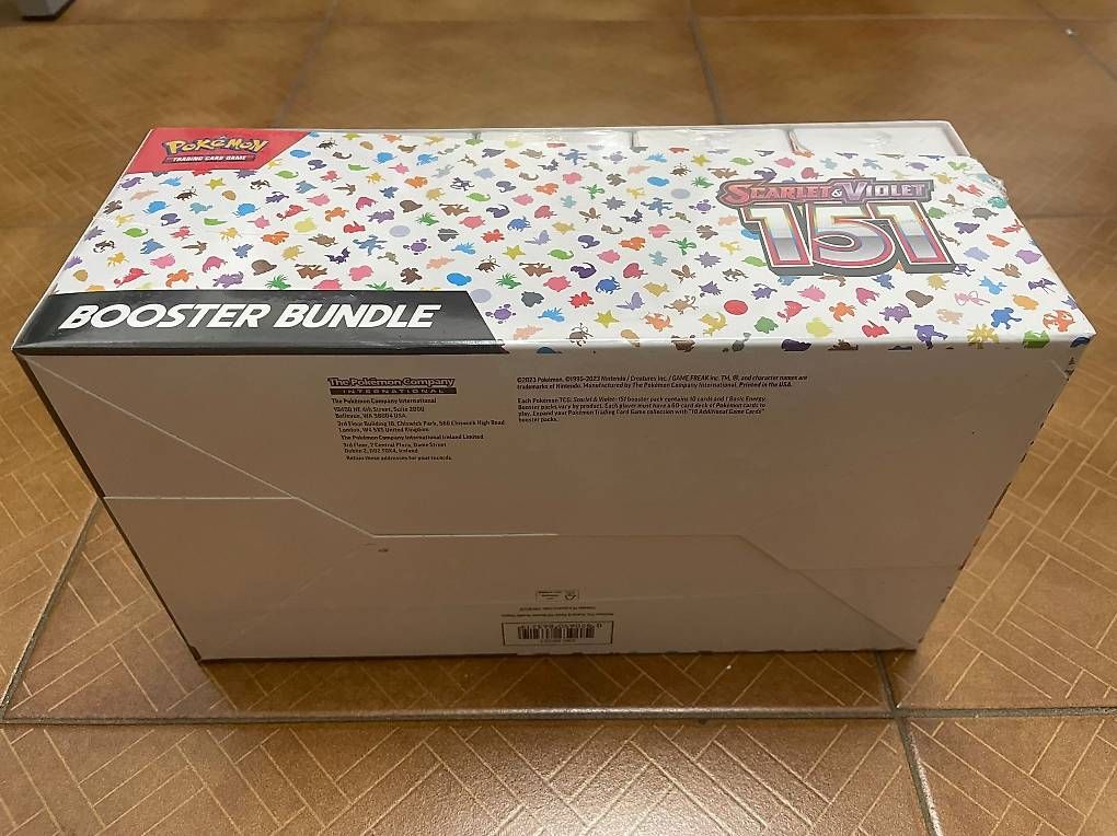 Pokémon Sammelbilder & Trading cards: Pokémon Scarlet & Violet 151  Sealed Booster Bundle Display – Gebraucht aus Novazzano von sam_l5yk 1