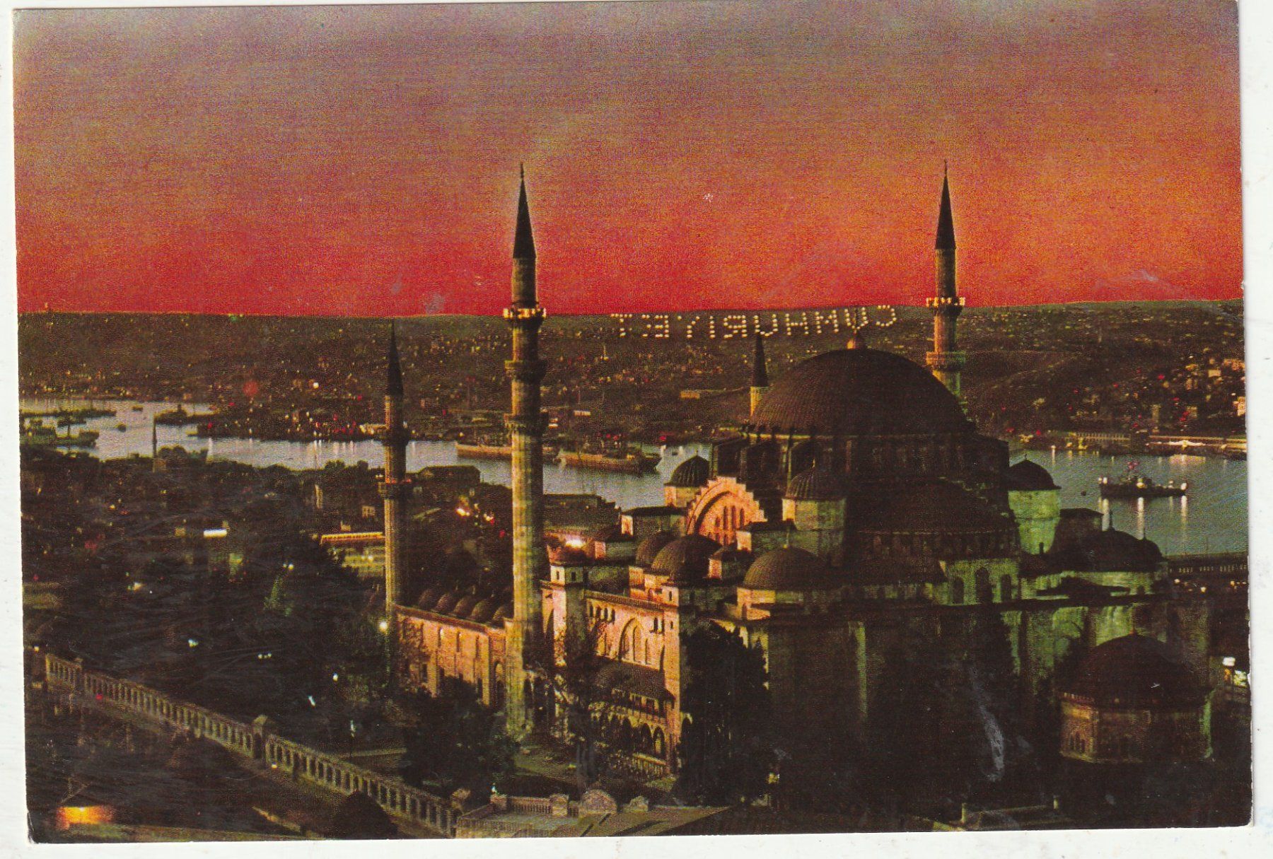 Cartoline postali: Instanbul bei Nacht – Usato da Lumbrein venduto da made02